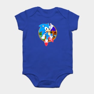 Sonic The Hedgehog Baby Bodysuit